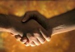 Handshake for Business Partnership